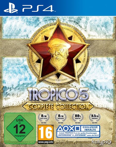 Tropico 5 - Complete Collection (PS4) - Der Packshot