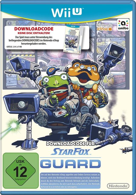 Star Fox Zero Guard (Wii U) - Der Packshot