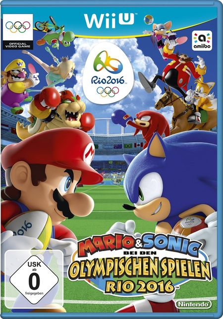 Mario & Sonic bei den Olympischen Spielen Rio 2016 (Wii U) - Der Packshot