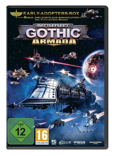 Battlefleet Gothic: Armada - Limited Early Adopters Box (PC) - Der Packshot