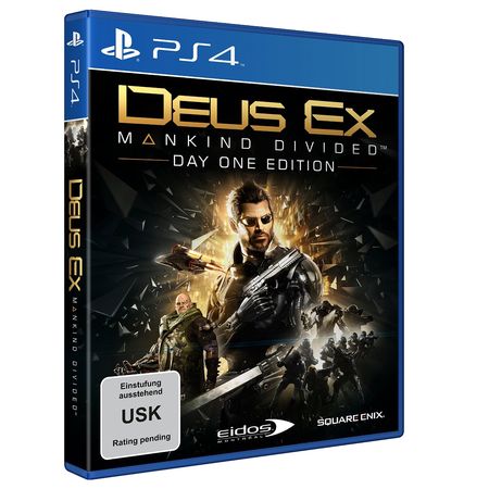 Deus Ex: Mankind Divided (PS4) - Der Packshot