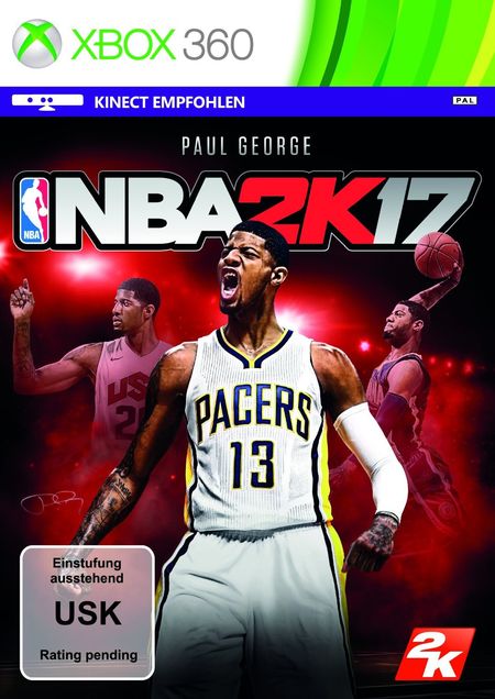 NBA 2K17 (Xbox 360) - Der Packshot