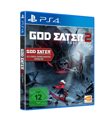 God Eater 2 - Rage Burst (PS4) - Der Packshot
