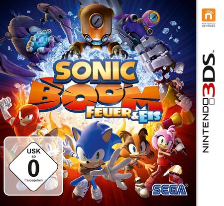Sonic Boom: Feuer und Eis (3DS) - Der Packshot