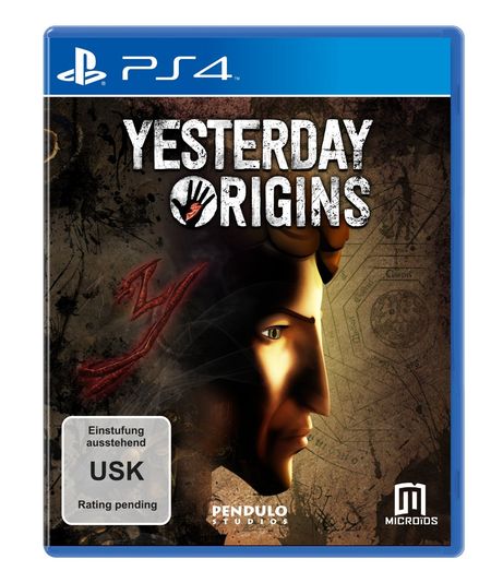 Yesterday Origins (PS4) - Der Packshot