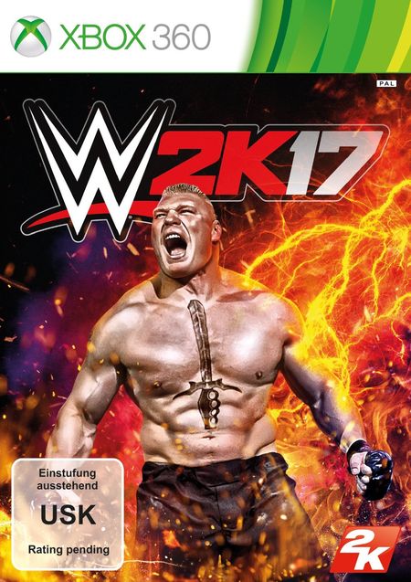 WWE 2K17 (Xbox 360) - Der Packshot