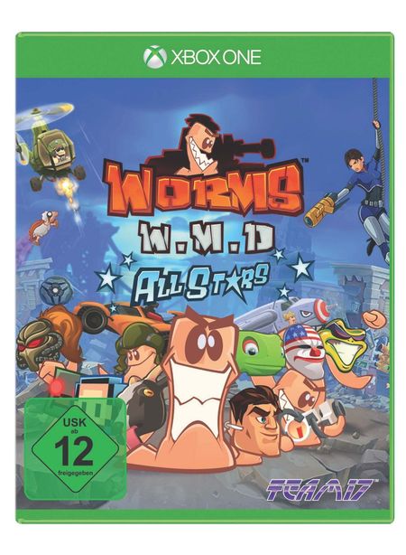 Worms W.M.D. (Xbox One) - Der Packshot