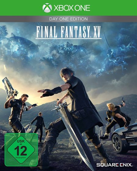Final Fantasy XV - Day One Edition (Xbox One) - Der Packshot