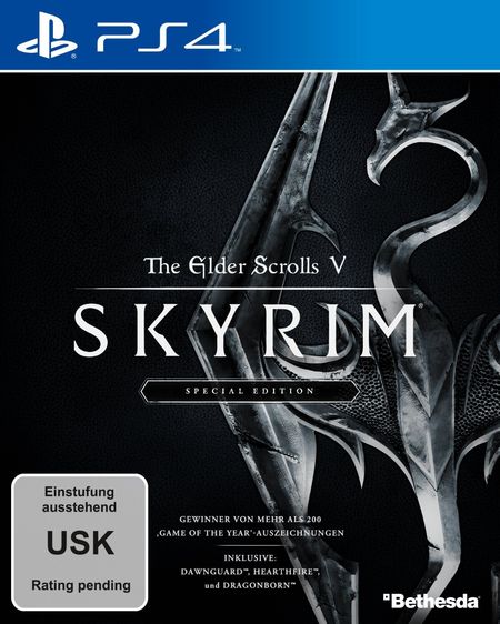 The Elder Scrolls V: Skyrim Special Edition (PS4) - Der Packshot