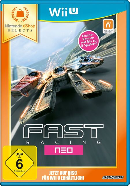 FAST Racing NEO Nintendo - eShop Selects (Wii U) - Der Packshot