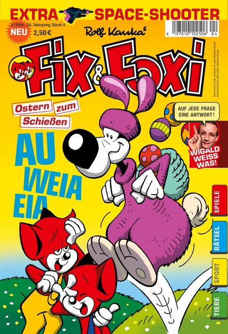 Fix & Foxi Magazin Nr. 4/2006 - 54. Jahrgang - Band 4 - Das Cover