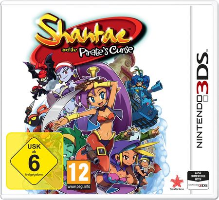 Shantae and the Pirates Curse (3DS) - Der Packshot