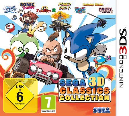 Sega 3D Classics Collection (3DS) - Der Packshot