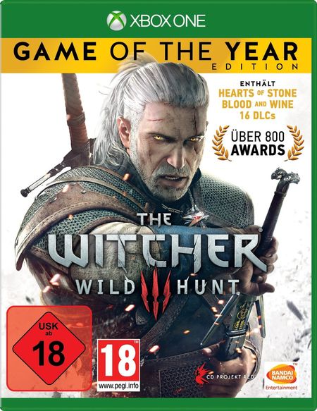 The Witcher 3: Wild Hunt - Game of the Year Edition (Xbox One) - Der Packshot