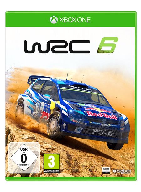 WRC 6 (Xbox One) - Der Packshot