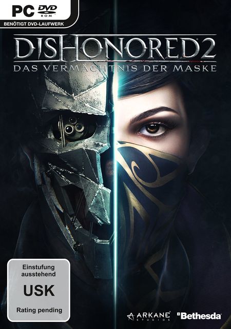 Dishonored 2: Das Vermächtnis der Maske (PC) - Der Packshot