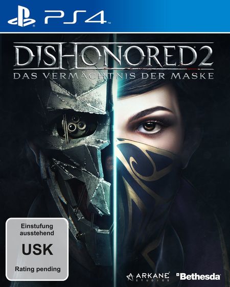 Dishonored 2: Das Vermächtnis der Maske (PS4) - Der Packshot