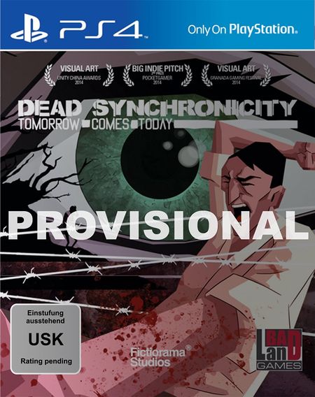 Dead Synchronicity: Tomorrow Comes Today (PS4) - Der Packshot