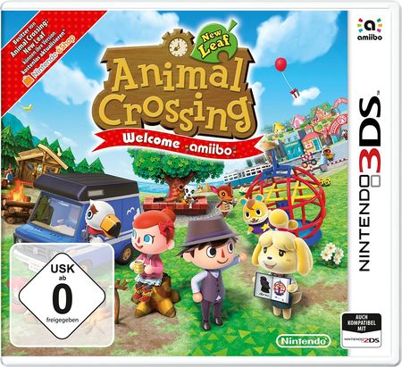 Animal Crossing New Leaf Welcome amiibo (3DS) - Der Packshot