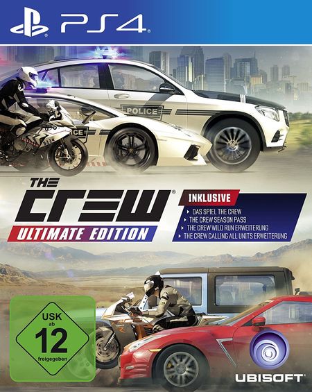 The Crew - Ultimate Edition (PS4) - Der Packshot