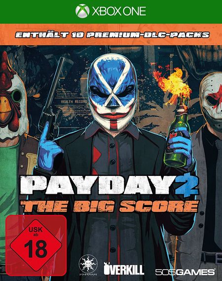 PAYDAY 2 – THE BIG SCORE (Xbox One) - Der Packshot