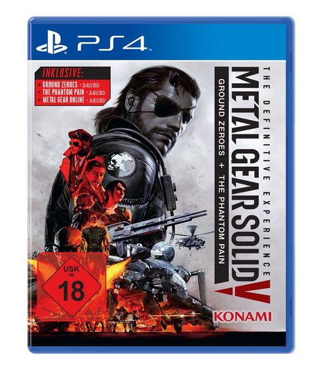 Metal Gear Solid V: The Definitive Edition (PS4) - Der Packshot