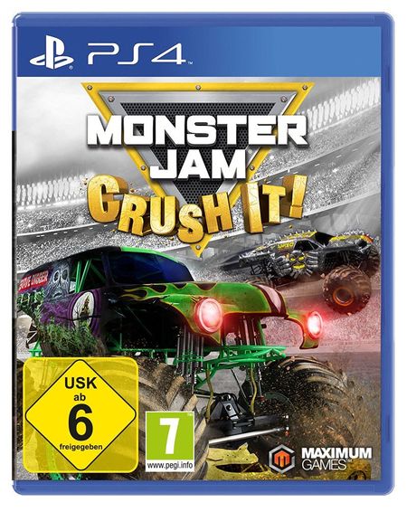 Monster Jam - Crush it! (PS4) - Der Packshot