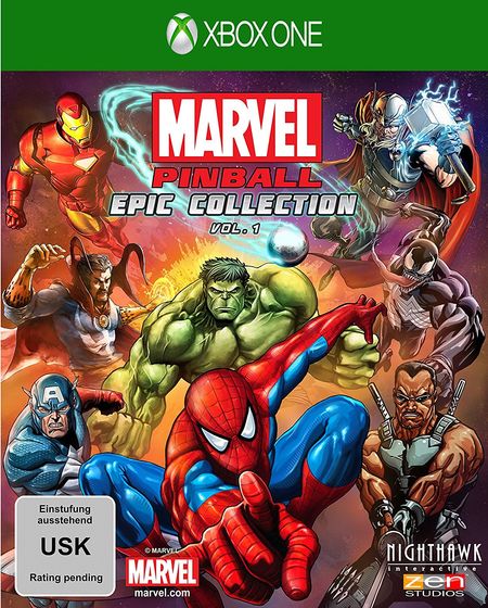Marvel Pinball EPIC Collection Volume 1 (XBox One) - Der Packshot