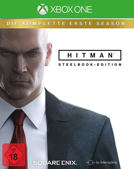 Hitman - Steelbook Edition (XBox One) - Der Packshot