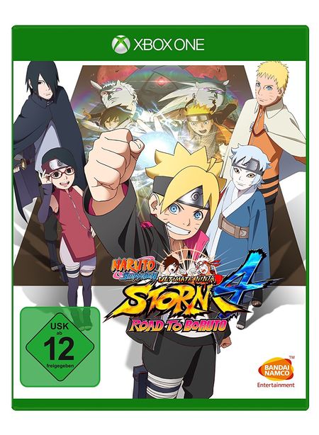 Naruto Shippuden Ultimate Ninja Storm 4: Road to Boruto (Xbox One) - Der Packshot