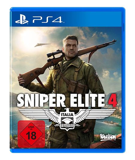 Sniper Elite 4 (PS4) - Der Packshot