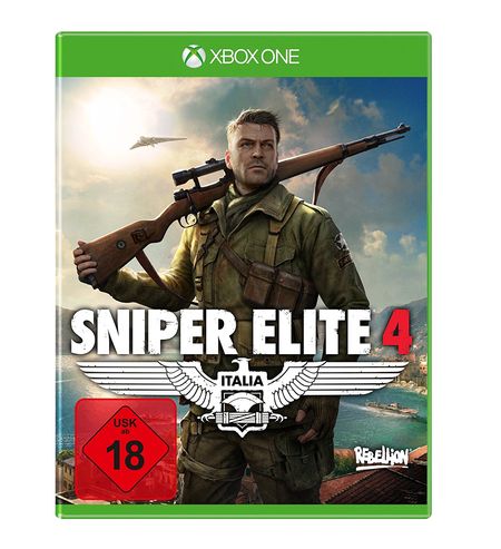 Sniper Elite 4 (XBox One) - Der Packshot