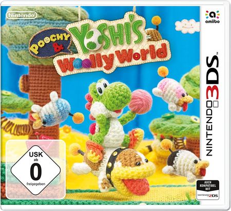 Poochy & Yoshi’s Woolly World (3DS) - Der Packshot