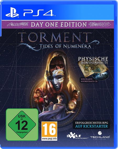 Torment: Tides of Numenera (PS4) - Der Packshot