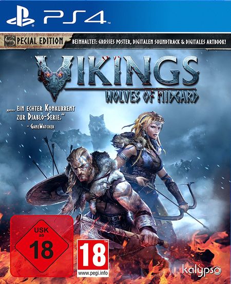 Vikings - Wolves of Midgard (PS4) - Der Packshot