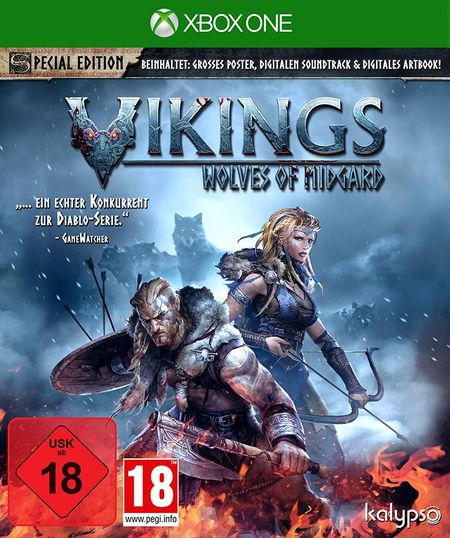 Vikings - Wolves of Midgard (Xbox One) - Der Packshot
