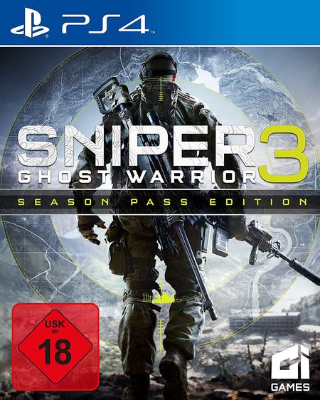 Sniper Ghost Warrior 3 - Season Pass Edition (PS4) - Der Packshot