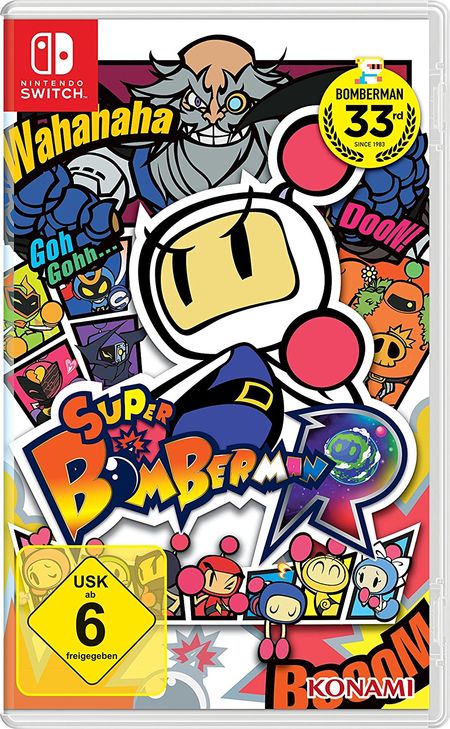 Super Bomberman R (Switch) - Der Packshot