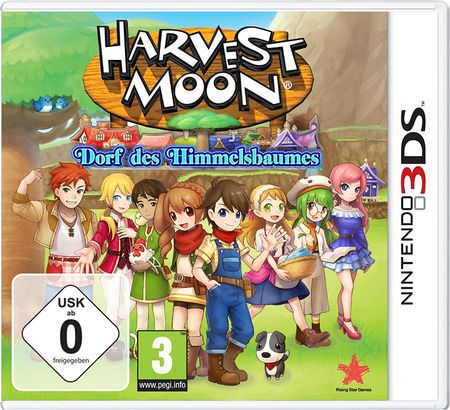 Harvest Moon: Dorf des Himmelsbaumes (3DS) - Der Packshot