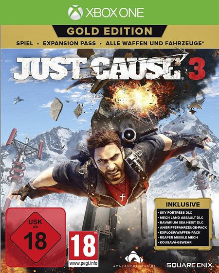Just Cause 3 Gold Edition (Xbox One) - Der Packshot