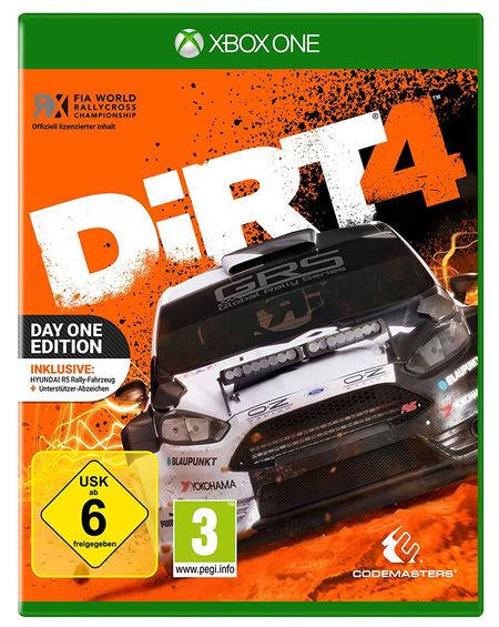 DiRT 4 (Xbox One) - Der Packshot
