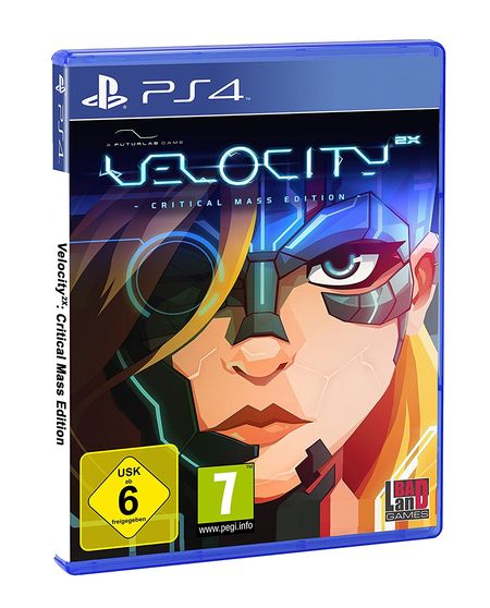 Velocity 2X: Critical Mass Edition (PS4) - Der Packshot