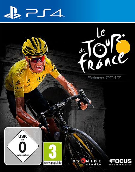 Tour de France 2017 (PS4) - Der Packshot