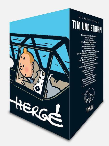 Tim und Struppi - Gesamtausgabe - Das Cover