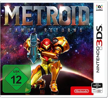 Metroid Samus Returns (3DS) - Der Packshot