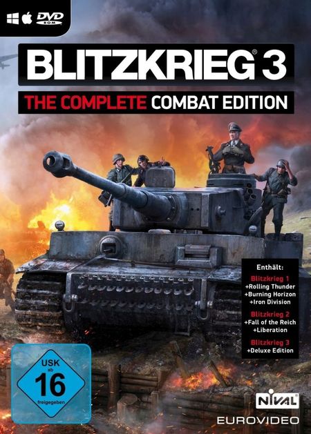 Blitzkrieg 3 - The Complete Combat Edition (PC) - Der Packshot