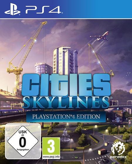 Cities: Skylines (PS4) - Der Packshot