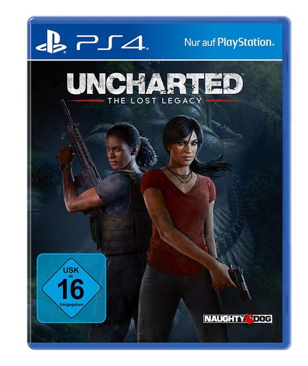 Uncharted: The Lost Legacy (PS4) - Der Packshot