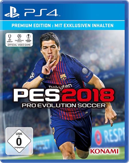 PES 2018 (PS4) - Der Packshot