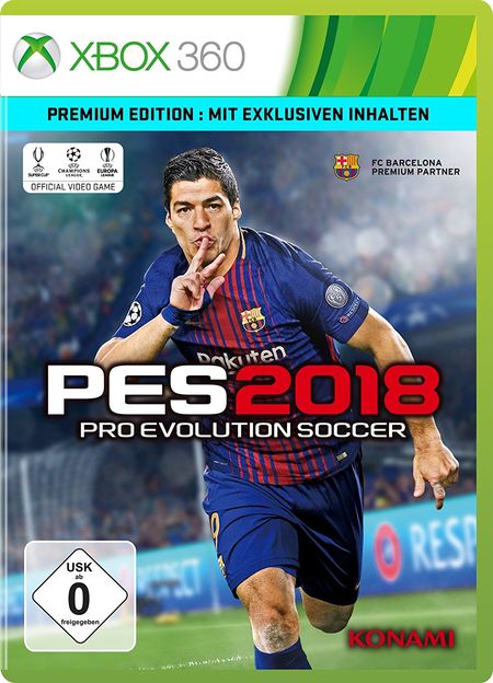 PES 2018 (Xbox 360) - Der Packshot